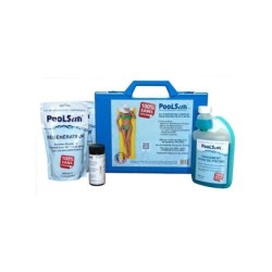 Kit d'entretien N2 pour piscine POOLSAN,100% sans chlore 1.5 kg