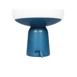 Lampe de table extérieur Luno rechargeable usb 100 Lumen bleu INSPIRE