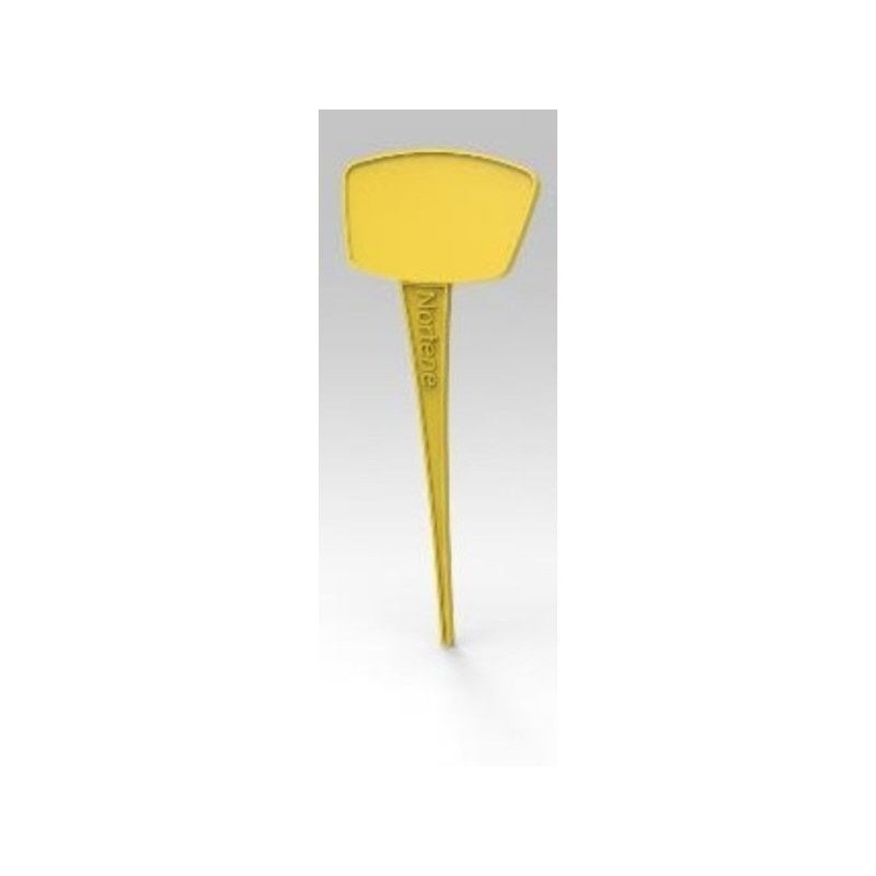 Lot De 10 Étiquettes À Planter Jaune Nortene, H.15 Cm