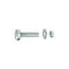 Lot De 15 Boulons Tête Cylindrique Acier Zingué, L.20 Standers