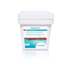 Brome lent piscine BAYROL Aquabrome, pastille 5 kg