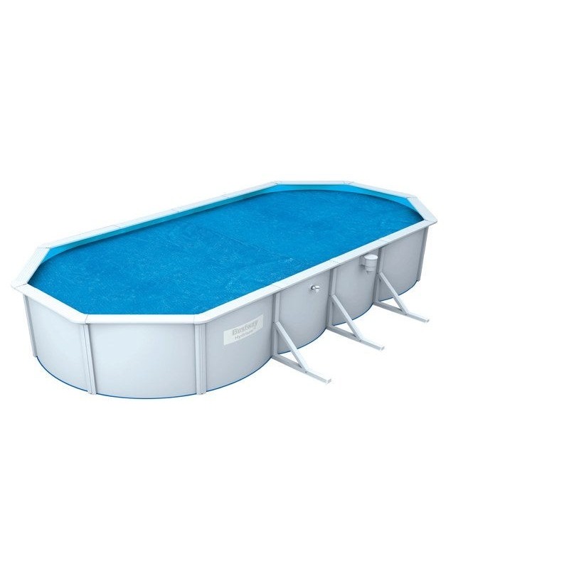 Bâche solaire ovale pour piscine BESTWAY, 490 cm x 350 cm