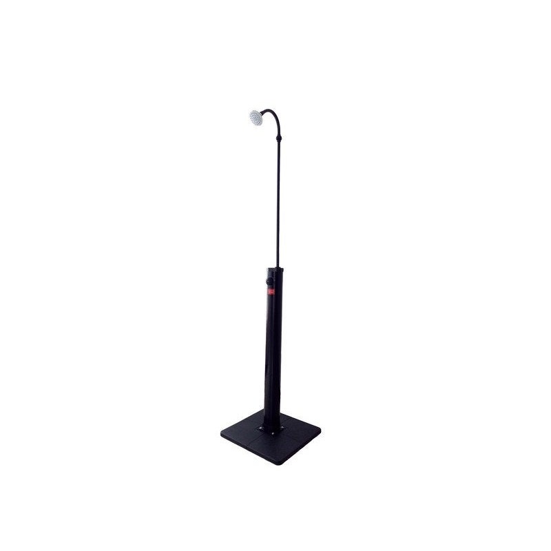 Douche solaire droit BESTWAY en pvc noir, 10 l