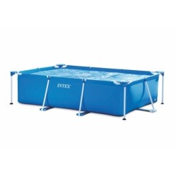 Piscine tubulaire Metal frame junior INTEX, L.3 x l.2 x H.0.75 m