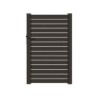 Portillon Battant Naterial Trez L.100 X H.155 Cm, Anthracite