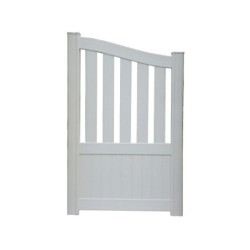 Portillon Battant Naterial Moellan L.100 X H.140 Cm, Blanc