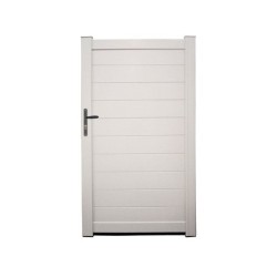 Portillon Battant Naterial Lao L.100 X H.170 Cm, Blanc