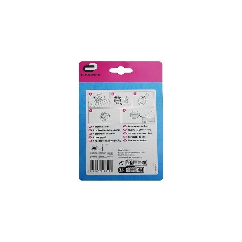 Lot De 4 Protections D’Angle Transparent Standers