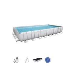 Piscine hors-sol, composite 56623 BESTWAY, rectangulaire x L.9.56 x l.5.34 x H.1