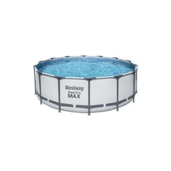 Piscine hors-sol STEEL PRO BESTWAY, L.4.27 m x l.4.27 m x H. 1,22 m