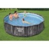 Piscine hors-sol STEEL PRO BESTWAY, diam. 3,66 m x H. 1 m