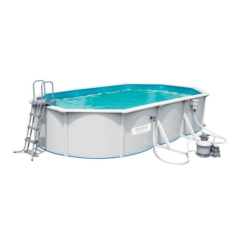 Piscine hors-sol HYDRIUM BESTWAY, L.6,1 m x l.3,6 m x H. 1,2 m