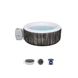 Spa gonflable LAY-Z BAHAMAS BESTWAY, 2/4 places, rond