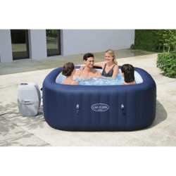 Spa gonflable, 4 à 6 places, LAY-Z HAWAII BESTWAY, carré