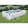 Piscine hors-sol, pvc Power steel BESTWAY, rectangulaire x L.5.49 x l.2.74 x H.1