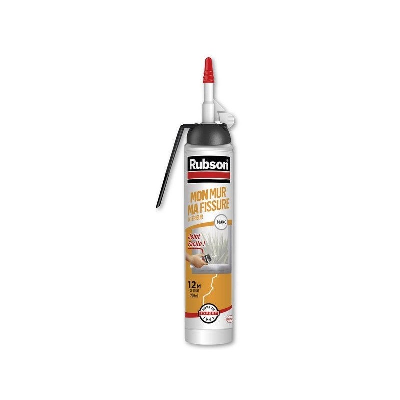 Mastic mur/fissure RUBSON blanc cartouche sans pistolet 200ml