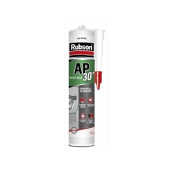 Mastic raccord peintre/plaquiste RUBSON acrylique blanc cartouche 300ml