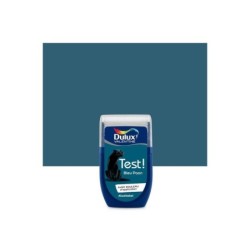 Testeur Peinture Bleu Paon Satiné Crème De Couleur Dulux Valentine 30 Ml