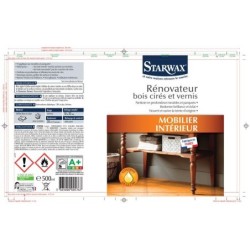 Rénovateur meuble en bois STARWAX, incolore liquide, 500 ml