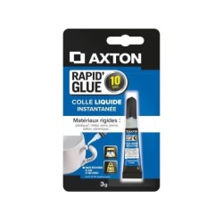 Colle glue liquide Rapid', AXTON, 3 g