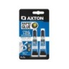 Lot de 2 colles glue gel Rapid' AXTON, 2x3gr