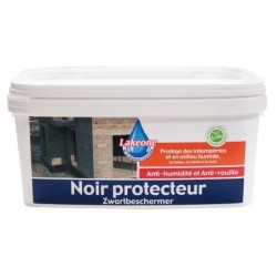 Revêtement d'étanchéité Noir Protecteur, LAKEONE, noir 2.5 litres