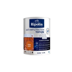 Revêtement D'Étanchéité Toiture, Ripolin Anti-Infiltration Terre Cuite 0,75 L