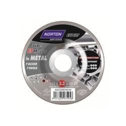 Disque Multifonction Tronçonnage Et Ébarbage Pour Métal Norton