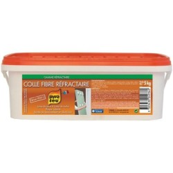 Colle fibre réfractaire, PYROFEU, 5 kg