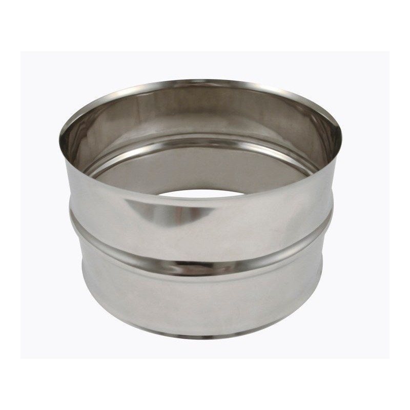 Manchette départ sur buse pour tubage, JONCOUX, diam. 125 mm inox