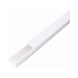 Moulure en pvc, H.4 X P.2.5 cm blanc