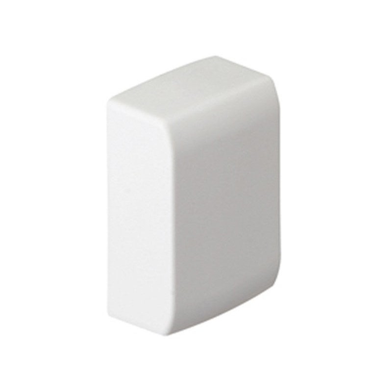 Lot De 2 Embouts Blanc Pour Moulure, H. 3.4 X P.1.5 Cm