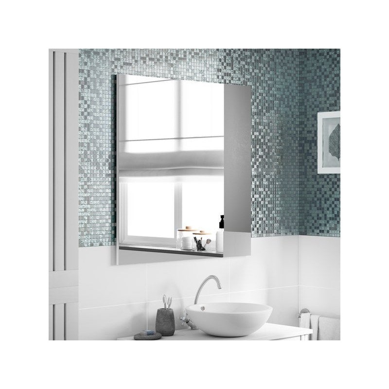 Mosaïque Mur Ice Tendance Miror Gris Argent