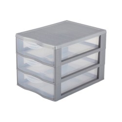 Tour De Rangement Orgamix Plastique , L.26 X P.36.6 X H.25.5 Cm