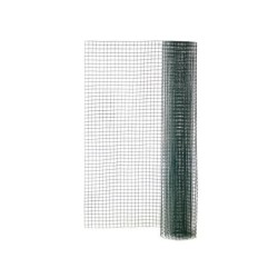 Grillage Pour Animaux Soudé Vert, H.0.5 X L.3 M, Maille H.12 X L.12.7 Mm