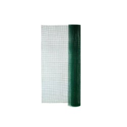 Grillage Pour Animaux Soudé Vert, H.1.5 X L.5 M, Maille H.12 X L.12.7 Mm