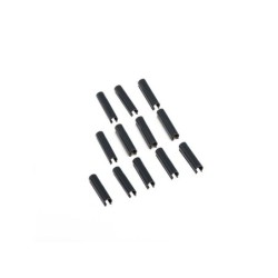 Lot De 100 Clips Pvc À Fixer Lixo Gris, H.1 Cm