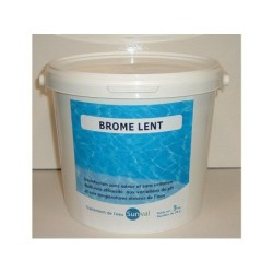 Brome lent piscine, pastille 5 kg