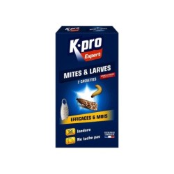 Insecticide diffuseur tablette mites et larves de vêtements, KAPO, 16 g