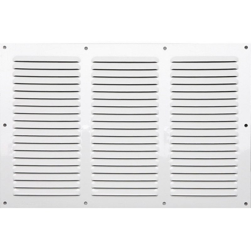 Grille d'aération aluminium laqué, L.20 x l.30 cm