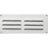 Grille d'aération aluminium laqué, L.5 x l.14 cm