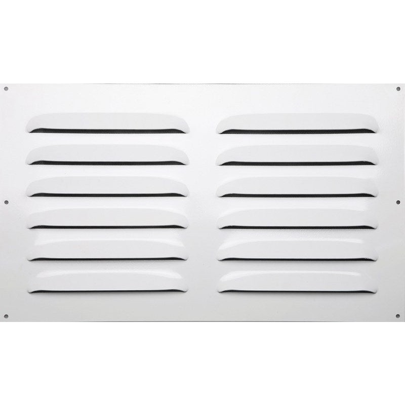 Grille d'aération aluminium laqué, L.30 x l.50 cm