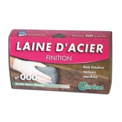 Laine D'Acier De Finition Gerlon N°000, 200 G