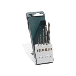 Coffret De 5 Forets Bois Bosch, Diam.2-3-4-5-6 Mm