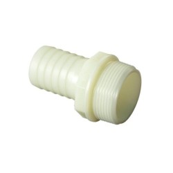 Embout mâle polyamide 26X34 tuyau diam. 25mm