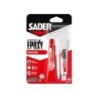 Colle de reparation epoxy bi-composant sader rapide 2 tubes 30ml