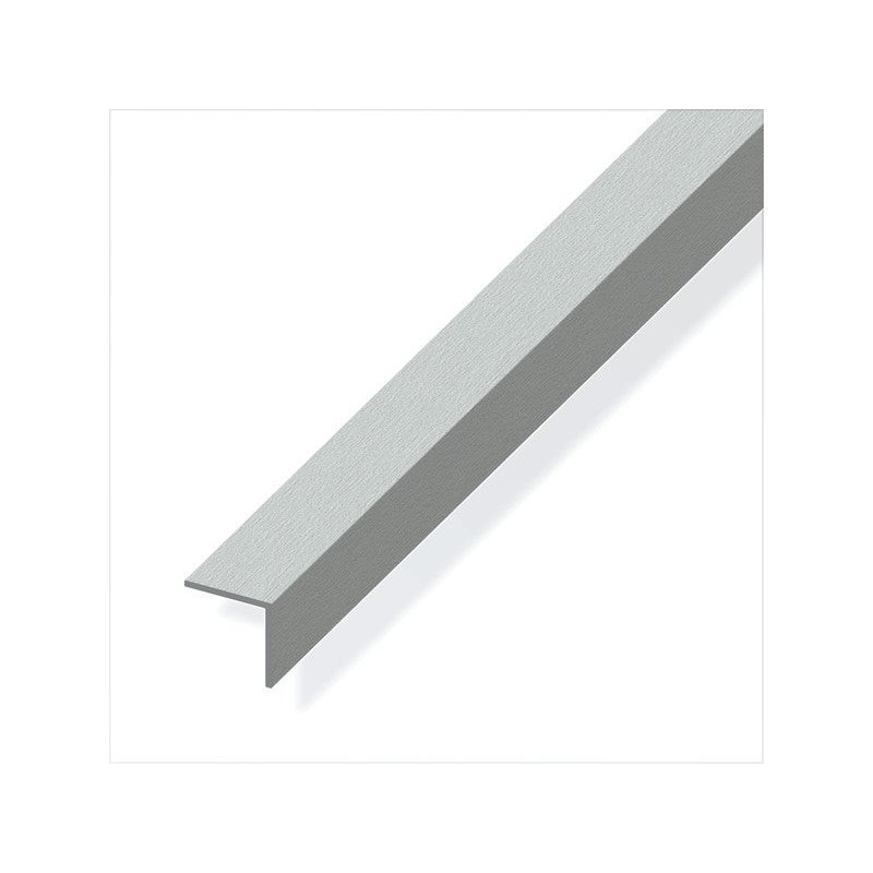 Cornière Égale Aluminium Brossé, L.2.5 M X L.3 Cm X H.3 Cm