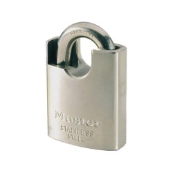 Cadenas À Clé Master Lock Inox, L.50 Mm