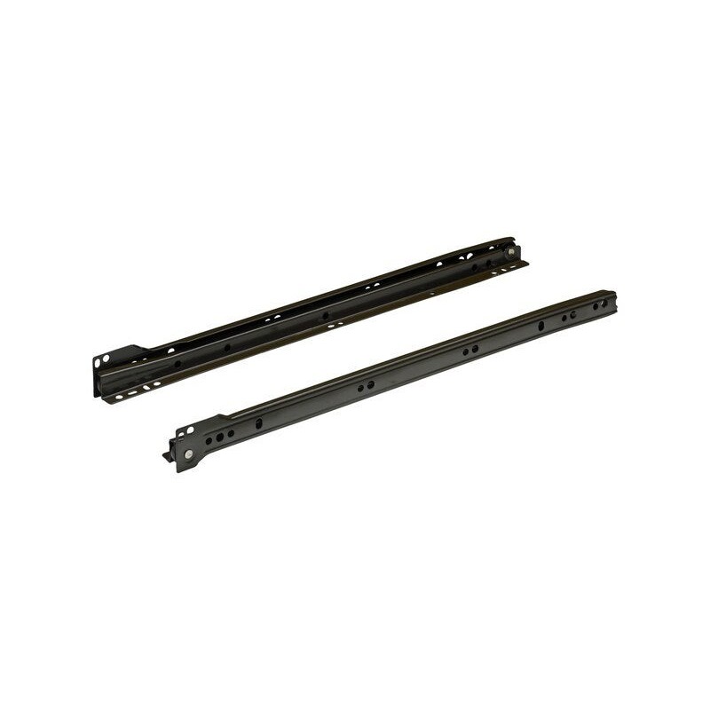 Coulisse pour tiroir à galets, HETTICH 15 kg L.35 cm 