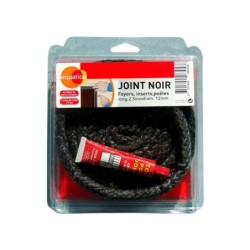 Joint fibre de verre rond + colle, diam. 12 mm L.2.5m